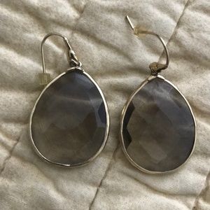 Stella n Dot Smokey quartz earrings